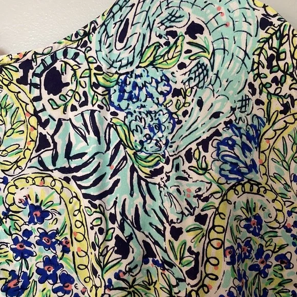 Lilly Pulitzer Rayon Blouse - Picture 3 of 4